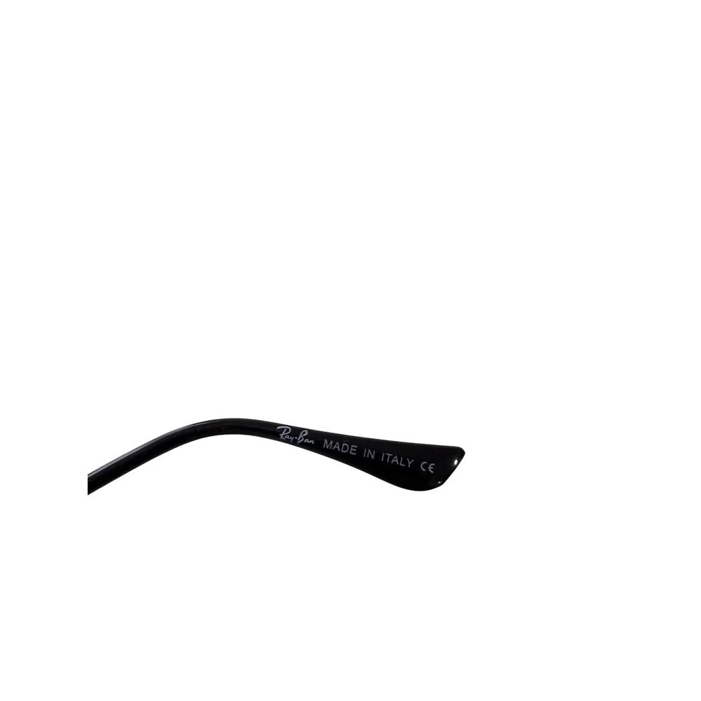 Ray-Ban Aviator Classic Black Metal Sunglasses RB3025 58mm Made in Italy